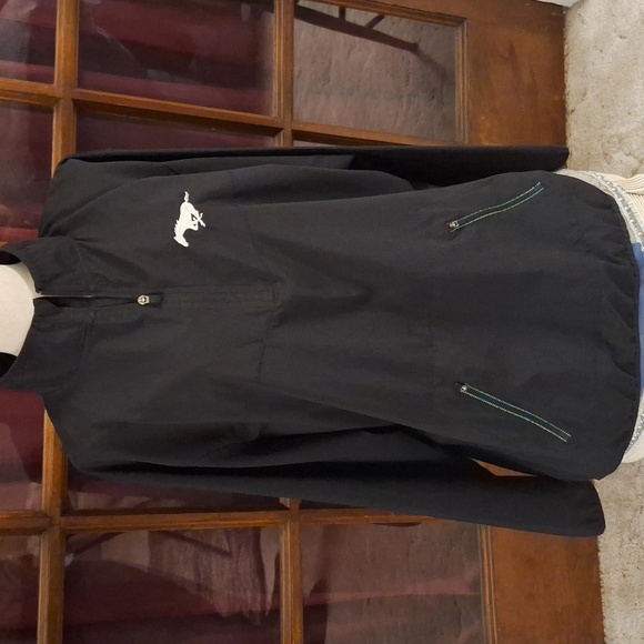 Russell Athletic Windbreaker 3/4 Zip Pullover Calgary Stampeders - Picture 1 of 6